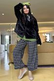 Fergus Demi Bloom Pant Black